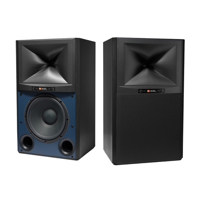 JBL 4349 - Black - 12-inch (300mm) 2-way Studio Monitor Loudspeaker - Hero image number null